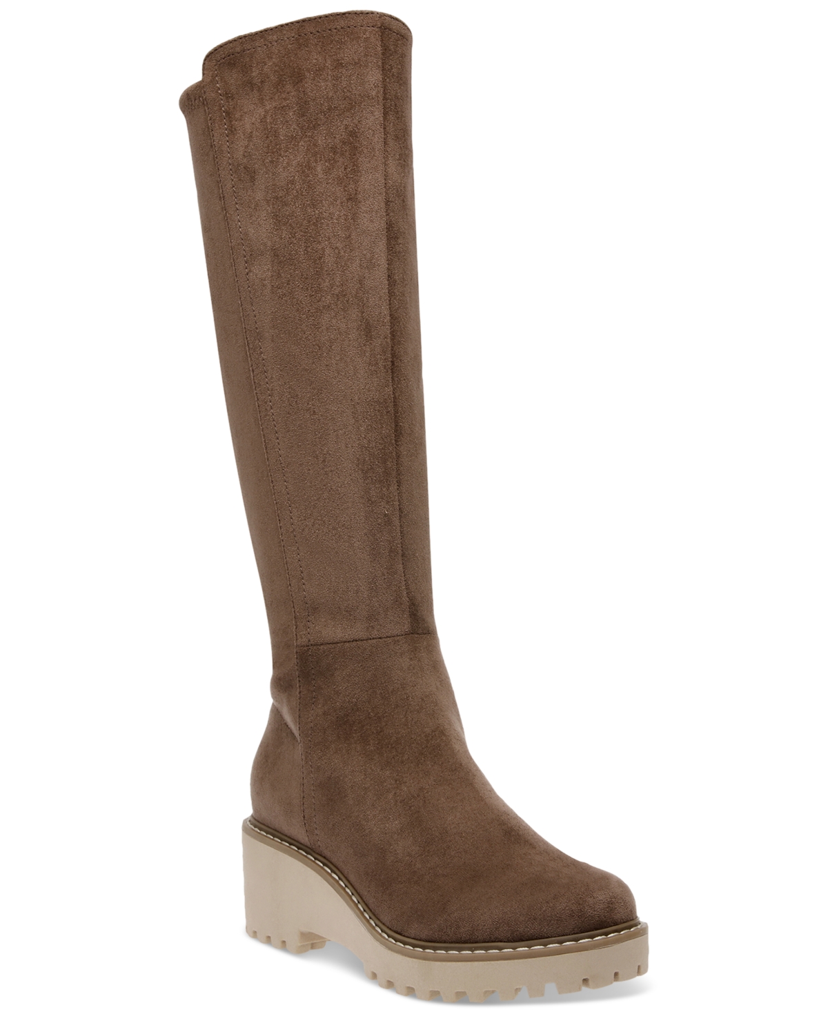 Dv Dolce Vita Women's Risky Lug Sole Boots In Dk Taupe