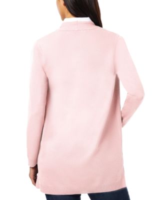 Women's Relaxed V-Neck Open Cardigan