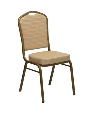 Crown Back Stacking Banquet Dining Chair