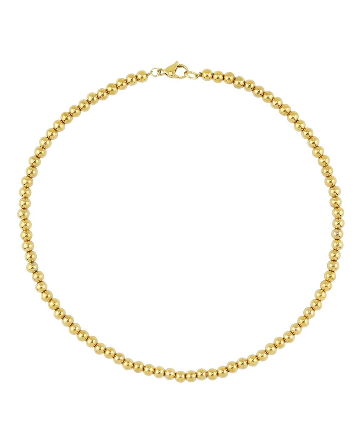 Dina Beaded Necklace - Gold