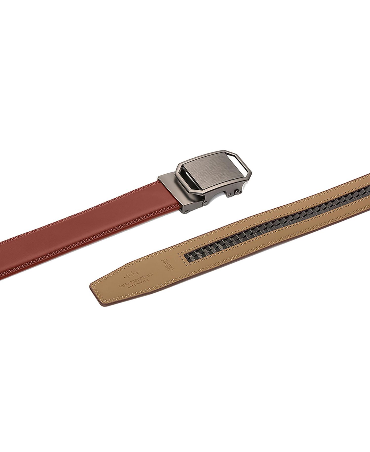 Men's Metallic Octagon Ratchet Belt