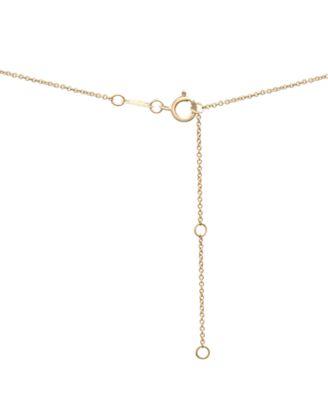Diamond Asymmetric Lariat Necklace (1 ct. t.w.) in 14k Gold or 14k White Gold, 15" + 2" extender, Created for Macy's
