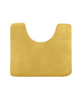 Non-Slip, Ultra Soft Plush, Memory Foam Bath Rug - Contour 24"x20"