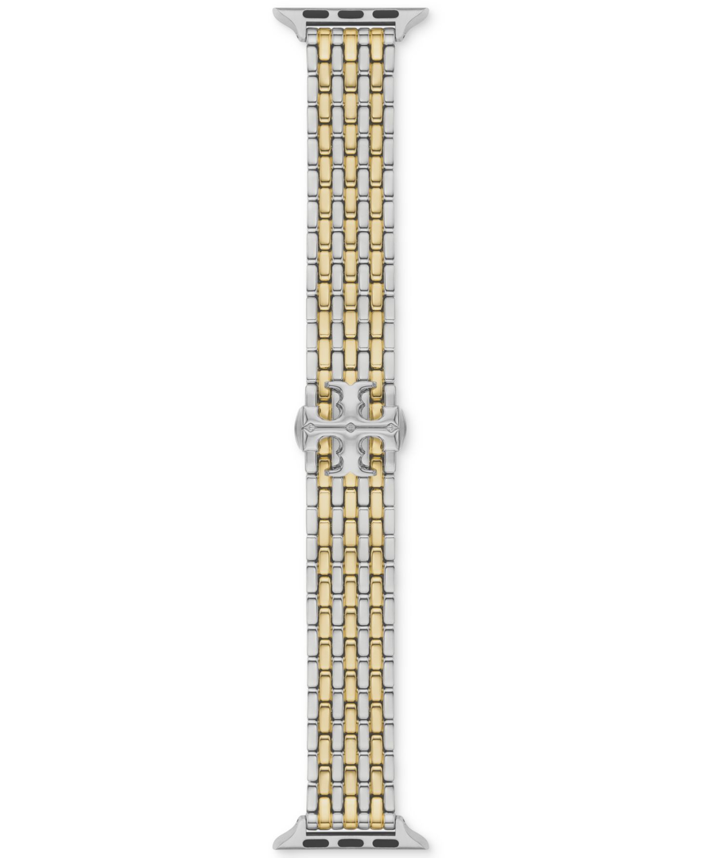 Двухцветный стальной браслет Tory Burch для Apple Watch 38-45мм — фото 2