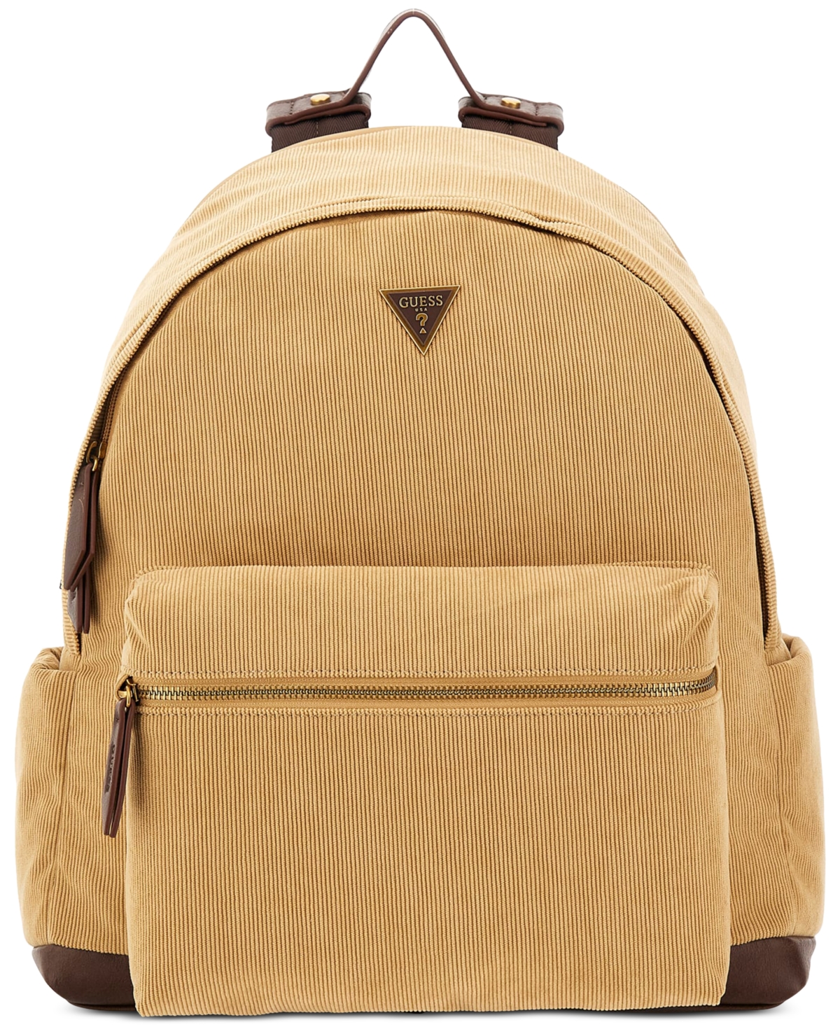 Guess Men's Mojave Corduroy Backpack In Sand,brown