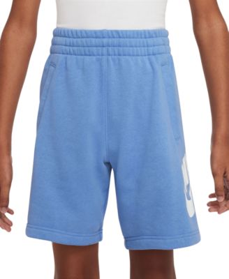 Nike - Big Kids Sportswear Club Fleece Logo-Print French Terry Shorts