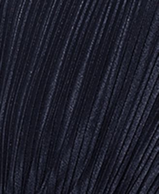 Juniors' Pleated Bell-Sleeve Dress