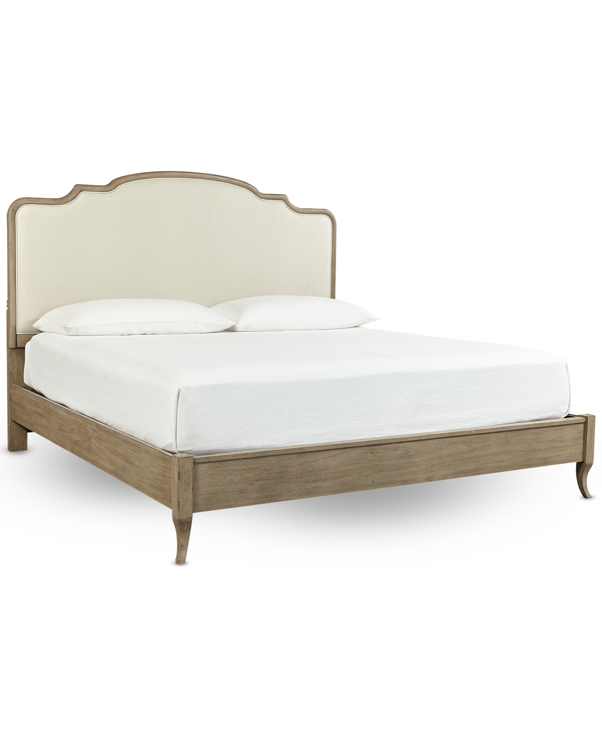 Shop Macy's Provence Upholstered Queen Bed 3-pc. Set (bed, Nightstand & Dresser) In No Color
