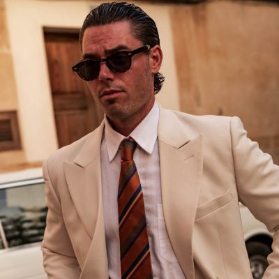 Battisti - Silk Jacquard Tie for Men