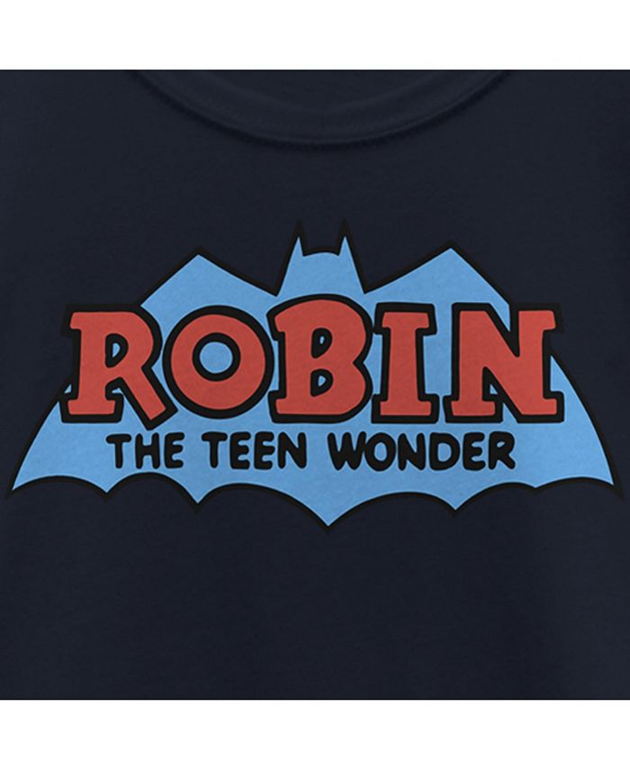 DC Comics Girl's Batman Logo Boy Wonder Robin Child TShirt Macy's