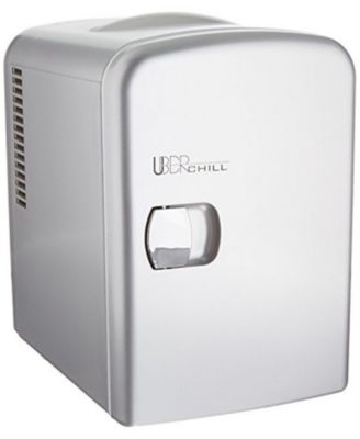 Chill Personal and portable Mini Fridge Cooler and Warmer - 6-can Capacity