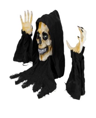 8" LED Lighted Grim Reaper with Sound Outdoor Halloween Decoration