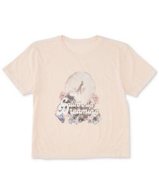 Roxy - Big Girls California Dreaming Oversized-Fit Printed T-Shirt
