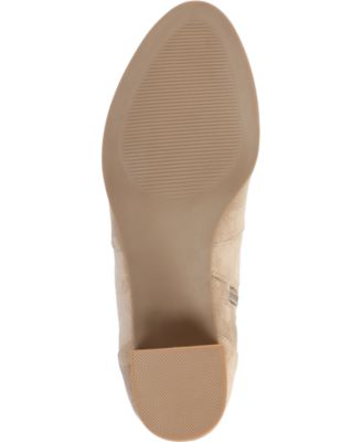 Women's Hayven Block Heel Almond Toe Booties