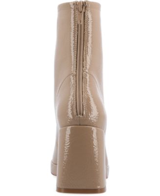 Women's Aylani  Foam Crinkle Patent Faux Leather Platform Boots