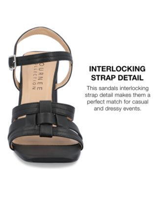 Women's Gibssen Square Toe Fisherman Sandals