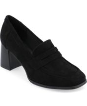 Macy's black on sale shoes womens