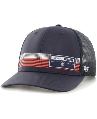 Men's '47 Brand Navy Detroit Tigers Rangefinder brrr Trucker Adjustable ...