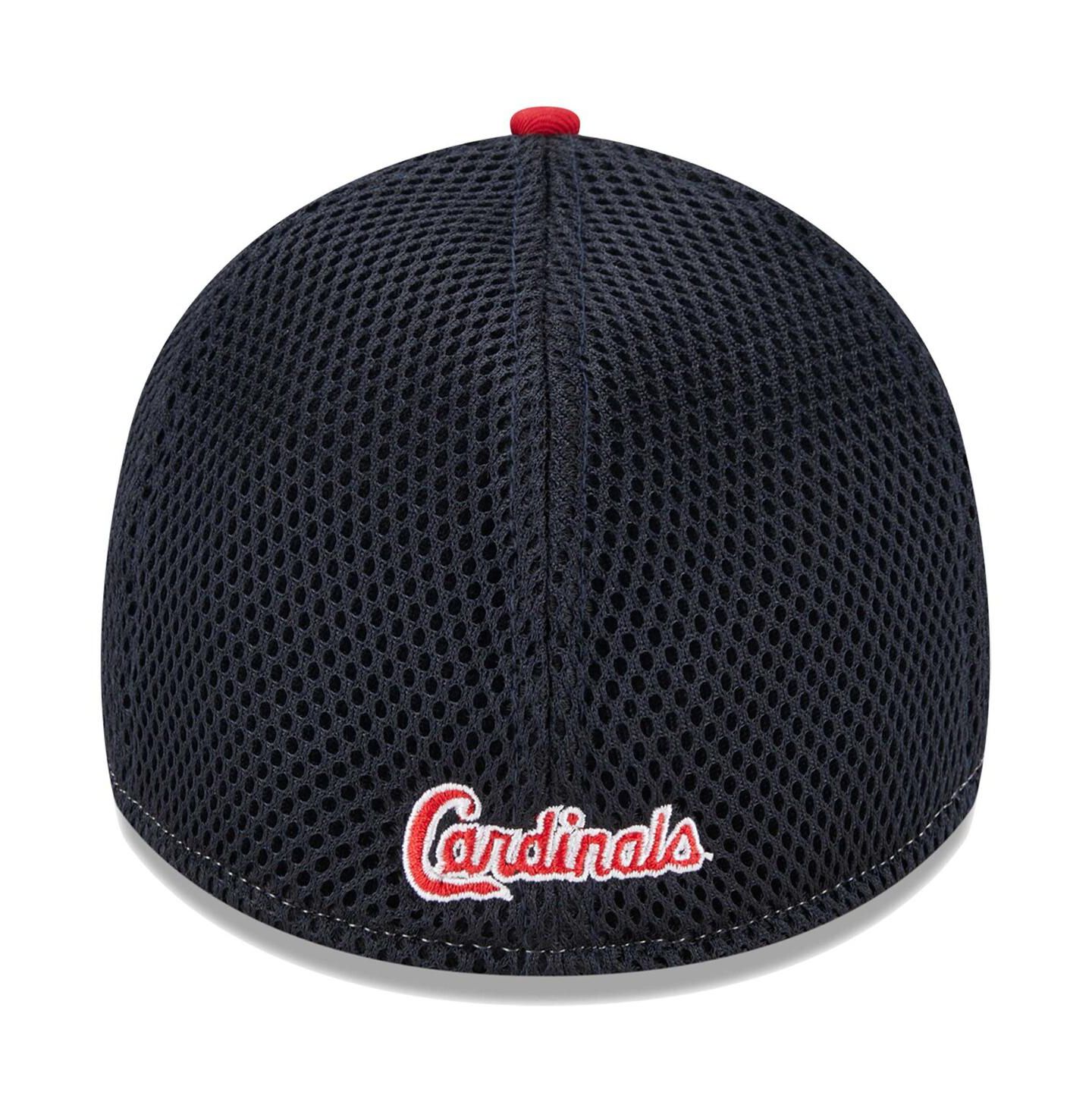 Мужская кепка New Era Red St. Louis Cardinals Team Neo 39THIRTY Flex Hat — фото 5
