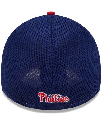 Men's Red Philadelphia Phillies Team Neo 39THIRTY Flex Hat