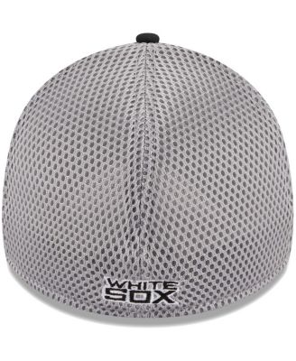 Men's Black Chicago White Sox Team Neo 39THIRTY Flex Hat