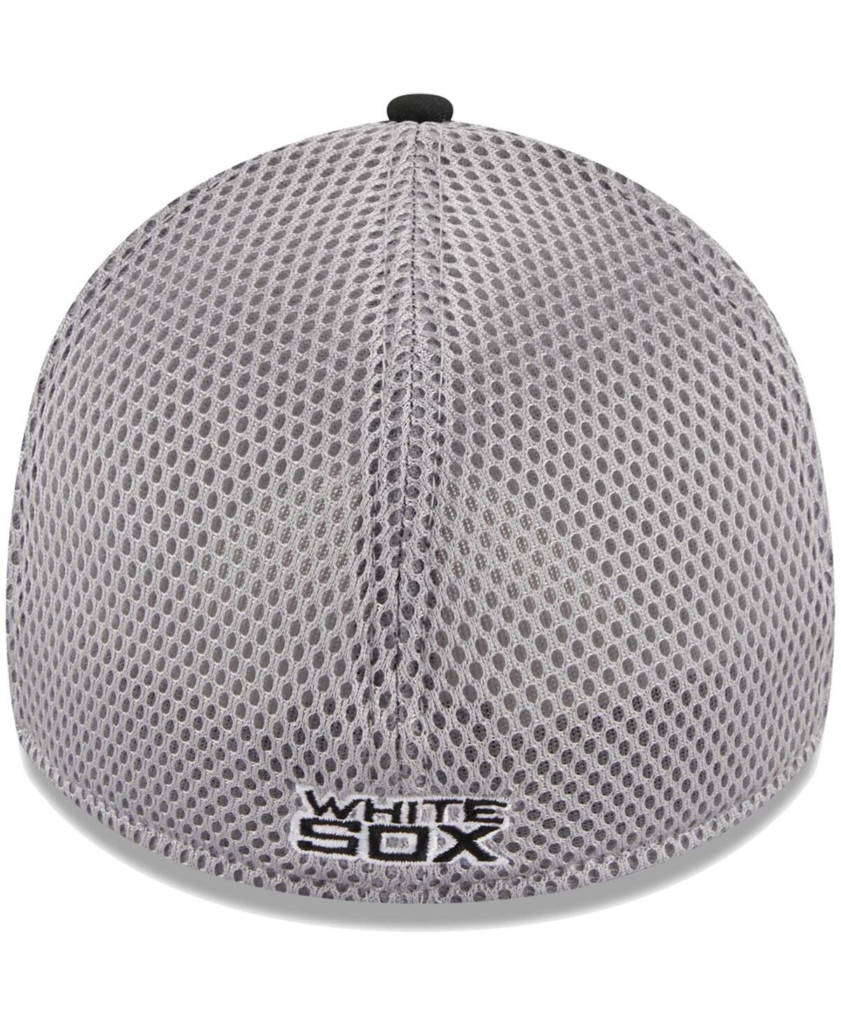 Men's New EraChicago White Sox Team Neo 39THIRTY Flex Hat - Black