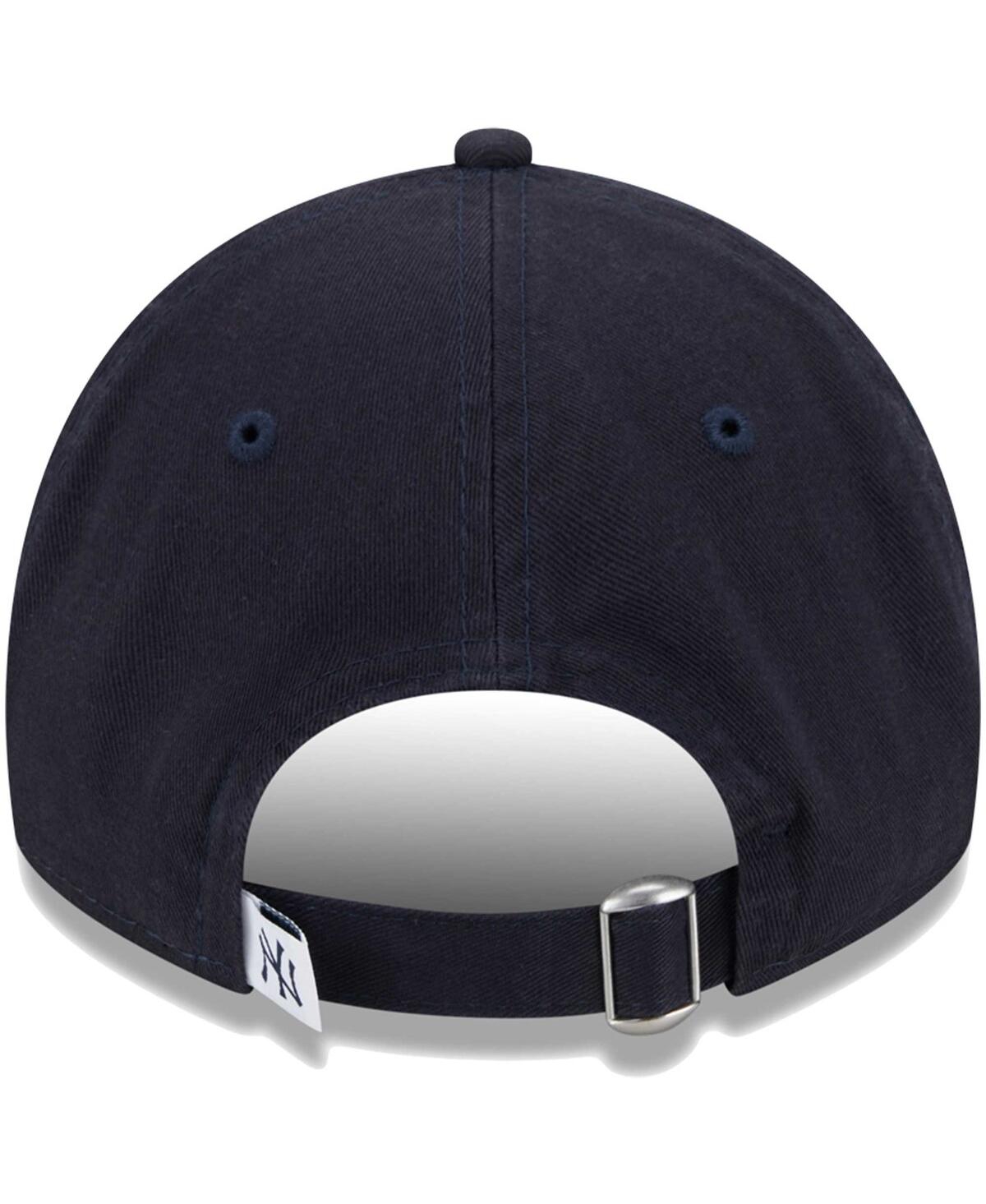 New Era Little Boys And Girls  Navy New York Yankees Team 9twenty Adjustable Hat In Navy