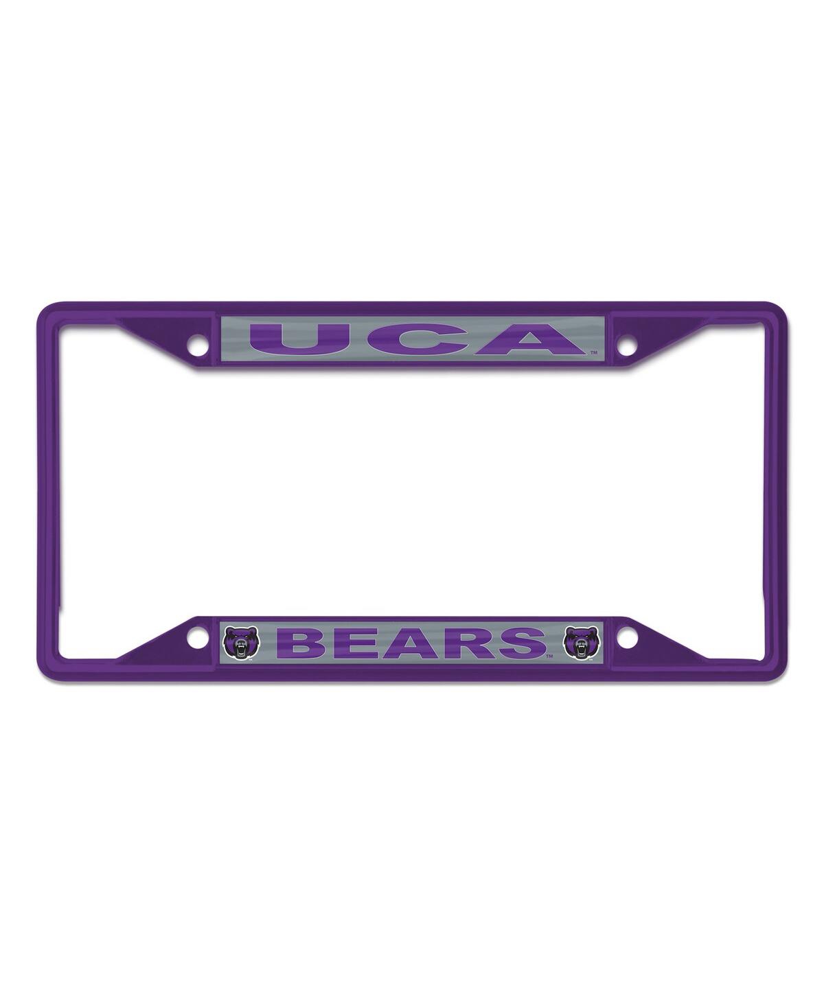Wincraft Central Arkansas Bears Chrome Color License Plate Frame In Purple