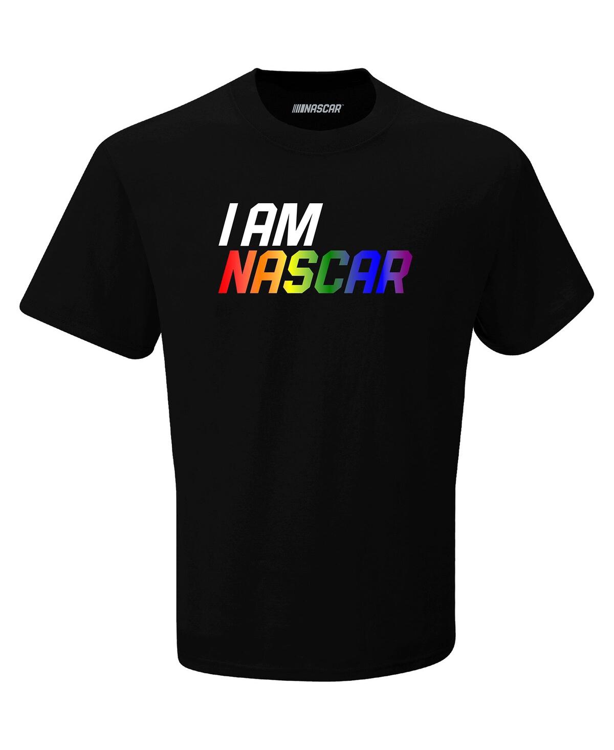 Shop Checkered Flag Sports Men's  Black Nascar Pride T-shirt