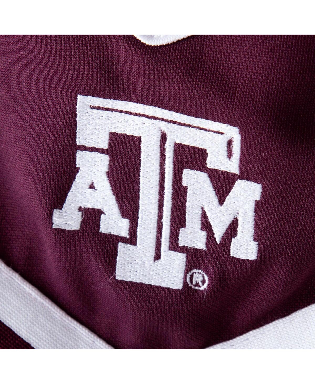 Shop Little King Apparel Toddler Girls Maroon Texas A&m Aggies Two-piece Cheer Set