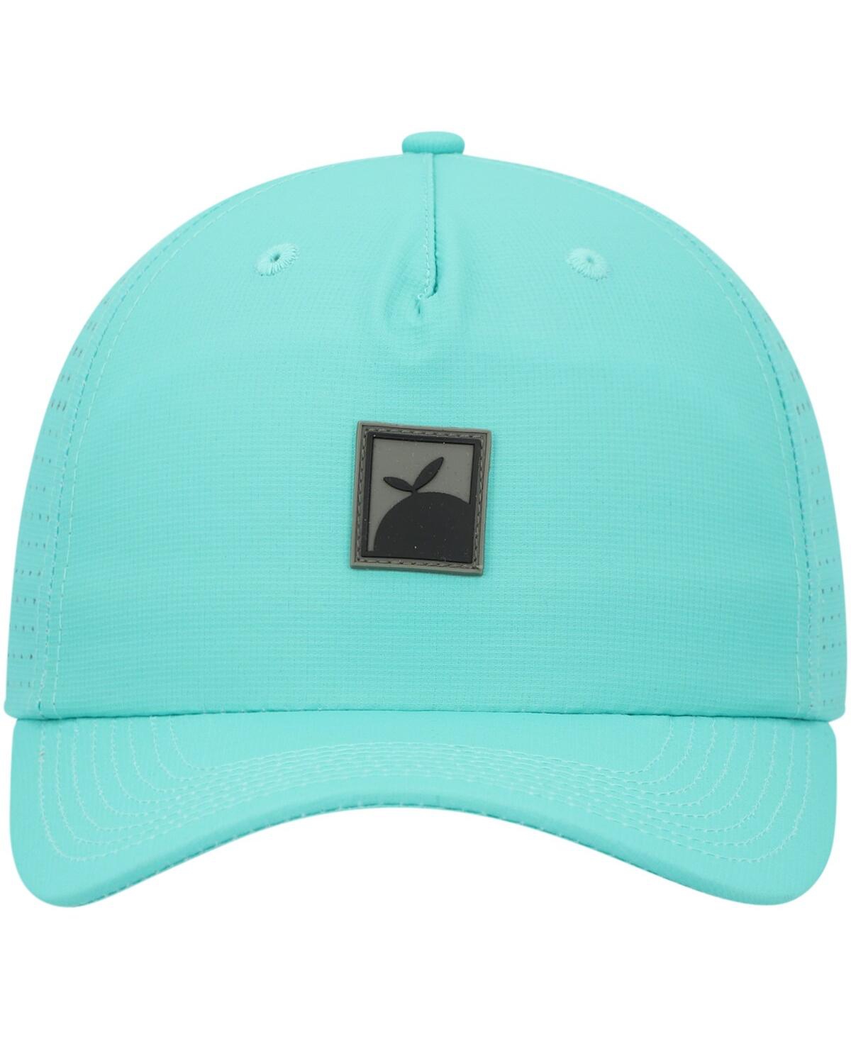 Shop Flomotion Men's  Mint Rubber Logo Snapback Hat