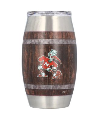 Miami Hurricanes 15 Oz Barrel Tumbler