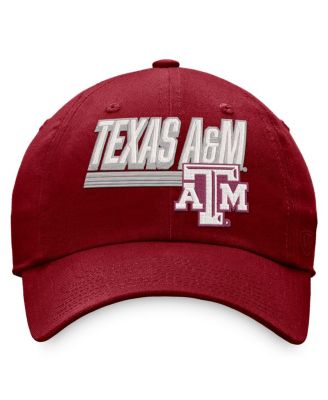 Men's Maroon Texas A&M Aggies Slice Adjustable Hat