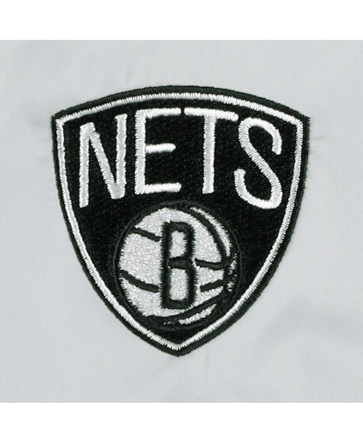 Shop Columbia Men's  Black Brooklyn Nets Flash Forward Challenger Full-zip Hoodie