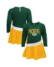 Outerstuff Youth Green/Gold Green Bay Packers Poster Board Full-Zip Hoodie Size: Large