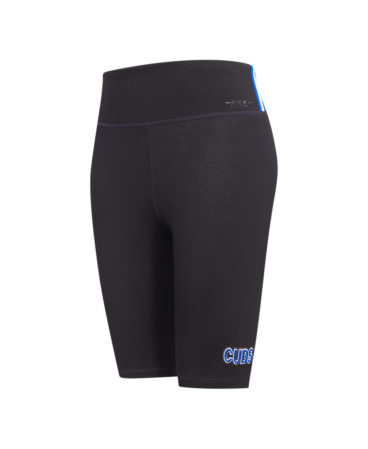 Shop Pro Standard Women's  Black Chicago Cubs City Scape Bike Shorts