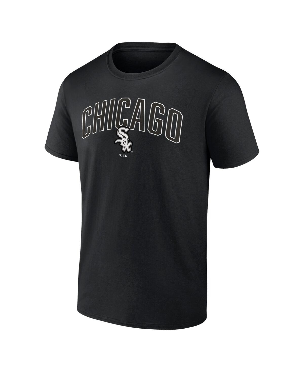 Men's Fanatics Heather Gray Chicago White Sox Arch T-shirt and Shorts Combo Set - Heather Gray