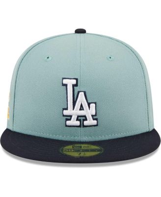 Men's Light Blue, Navy Los Angeles Dodgers Beach Kiss 59FIFTY Fitted Hat