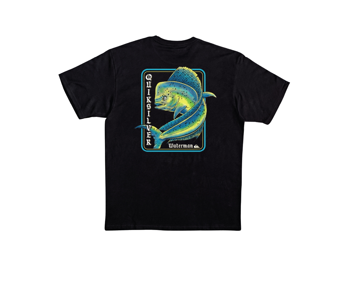 Quiksilver Waterman Men's Dorado Magic Short Sleeves T-shirt In Black