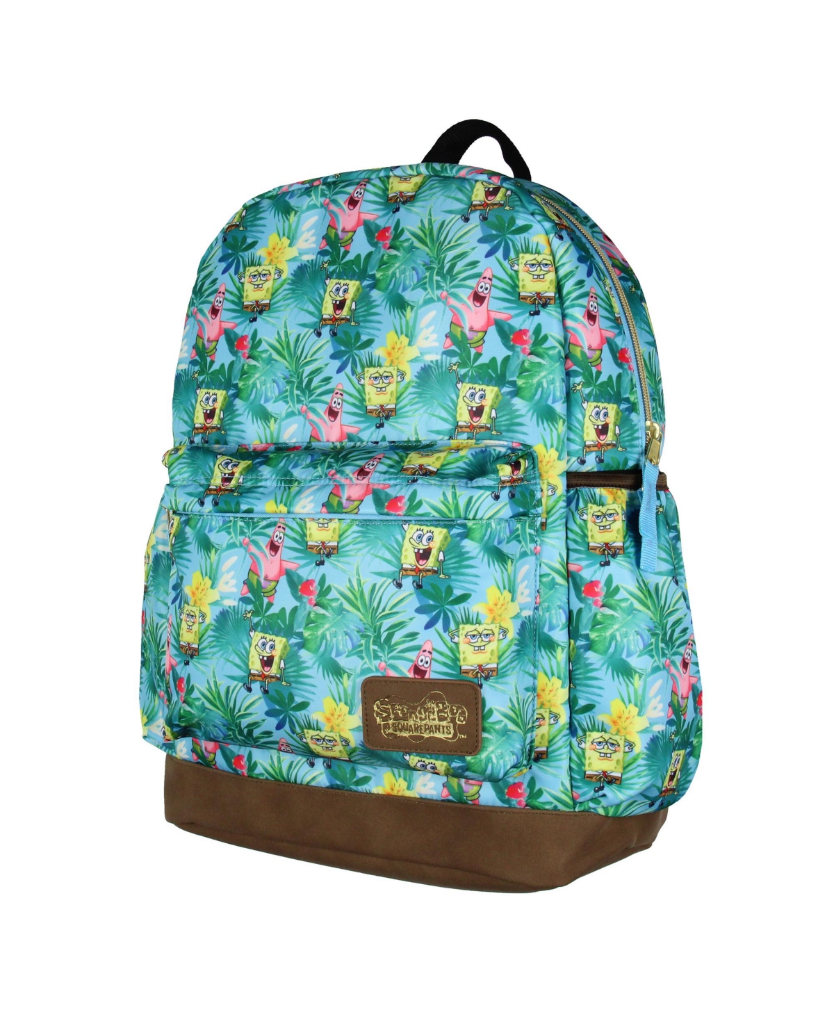 And Patrick Star Tropical School Travel Backpack - Green