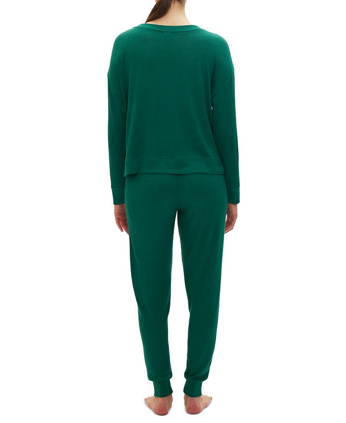 GAP GapBody Women's 2Pc. LongSleeve Jogger Pajamas Set Macy's