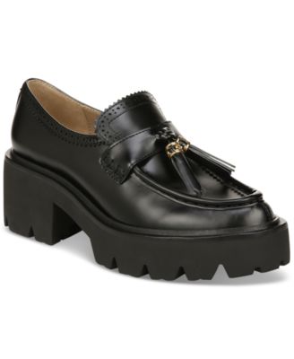 Sam Edelman Women's Meela Platform Lug-Sole Tasseled Loafers - Macy's