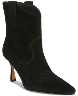 Sam Edelman Women's Moe Pointed-Toe Pull-On Western Boots Macy's