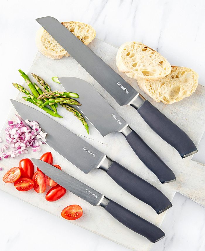 GreenPan Titanium 12Piece Knife Block Set Macy's