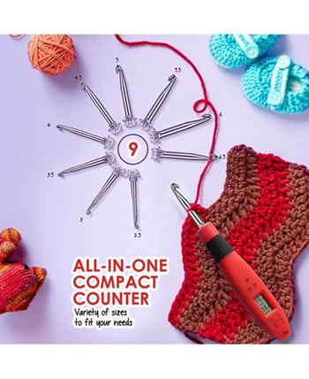 Hearth & Harbor Digital Crochet Stitch and Row Counter Tool - Macy's