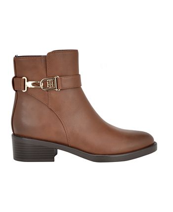 Tommy Hilfiger Women s Ianzi Ornamented Side Zip Booties Macy s