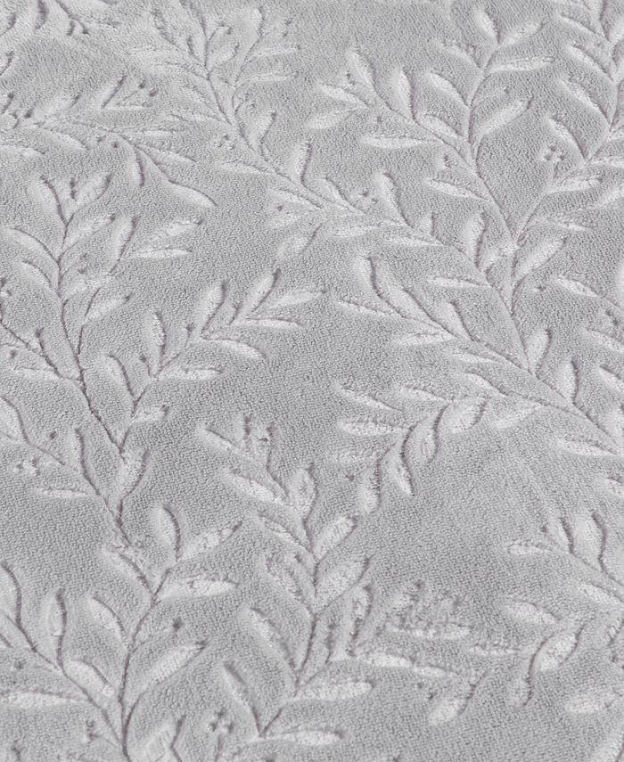 Charter Club Embossed Plush Reversible Sherpa Throw, 50" x 60", Created