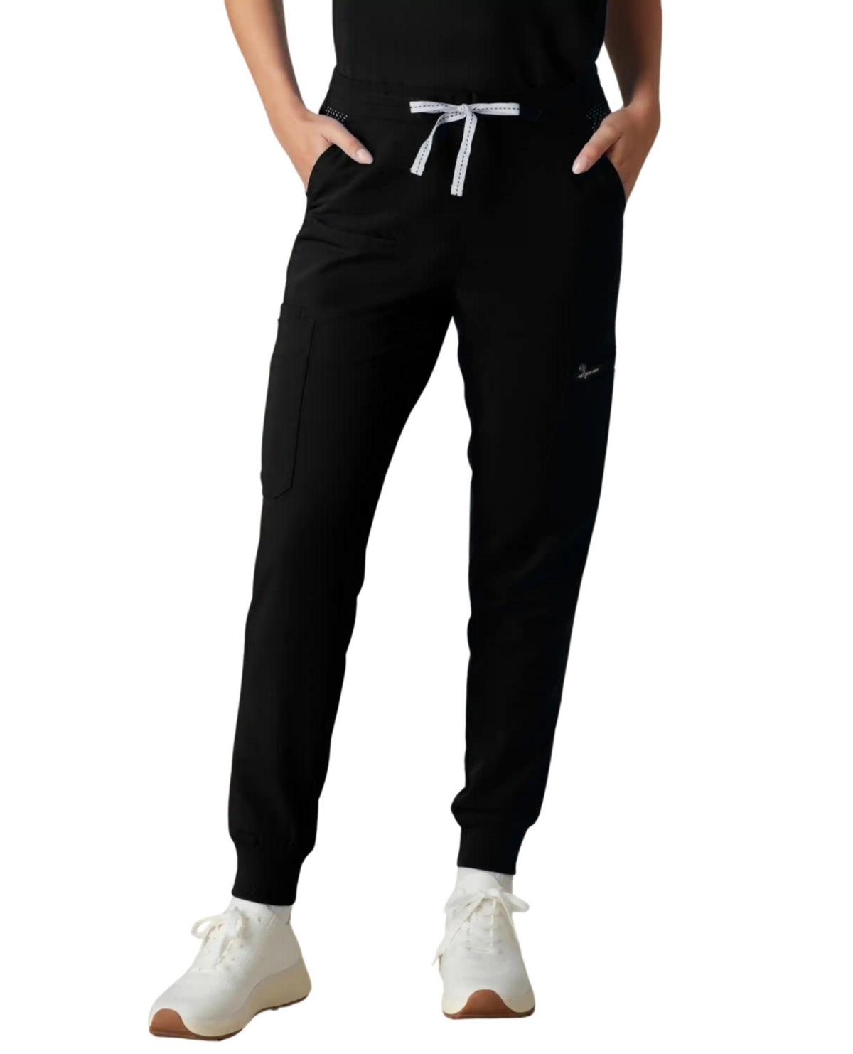 Members Only Valencia Jogger Scrub Pants For Petite Women