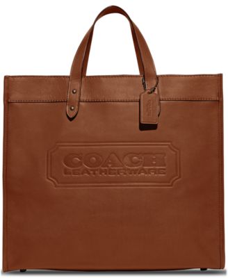 COACH - Men's Logo Field Tote Bag