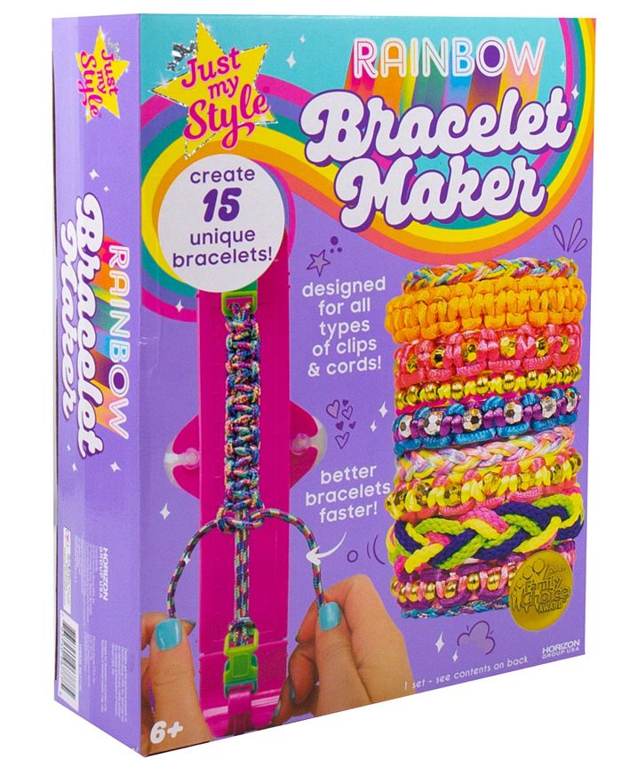 Just My Style Rainbow Bracelet Maker Playset - Macy's